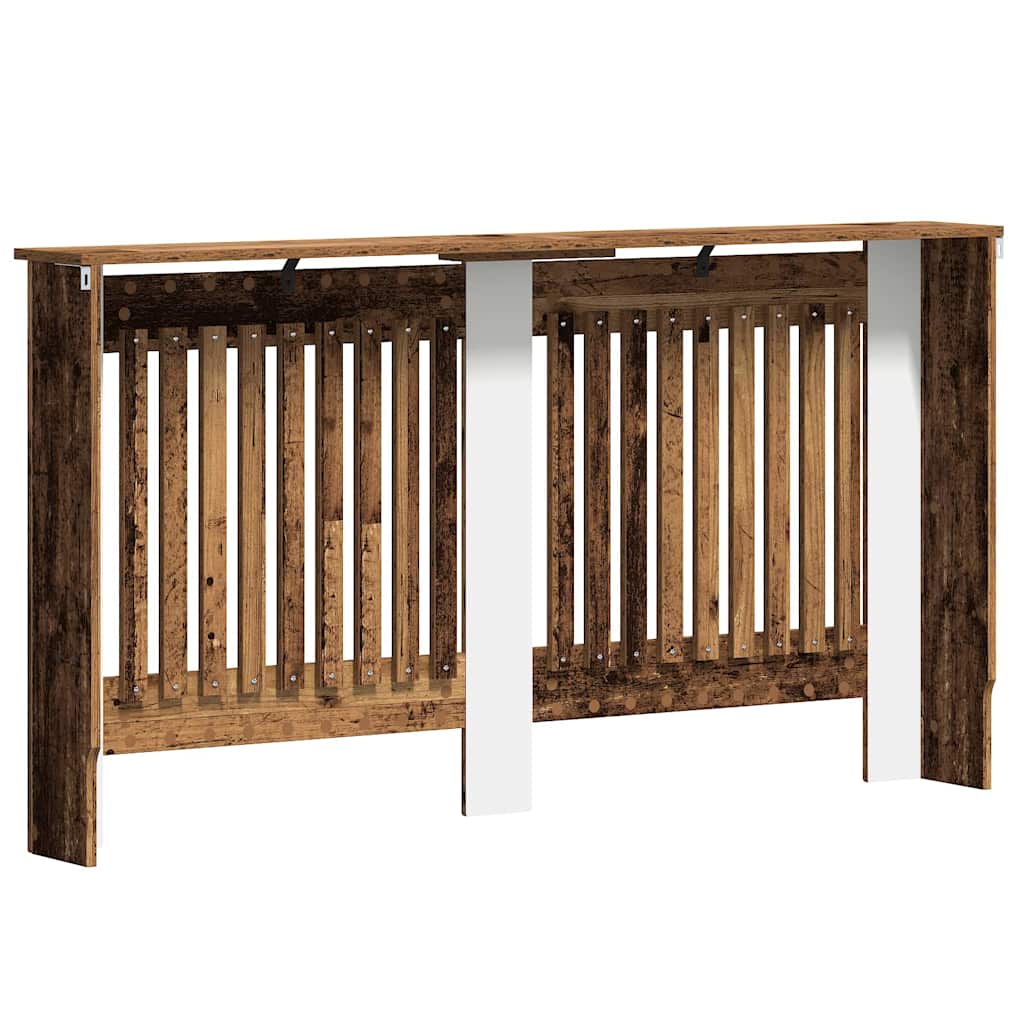 vidaXL Heizkörperabdeckung Altholz 152 x 19 x 81,5 cm Holzwerkstoff - Image 6