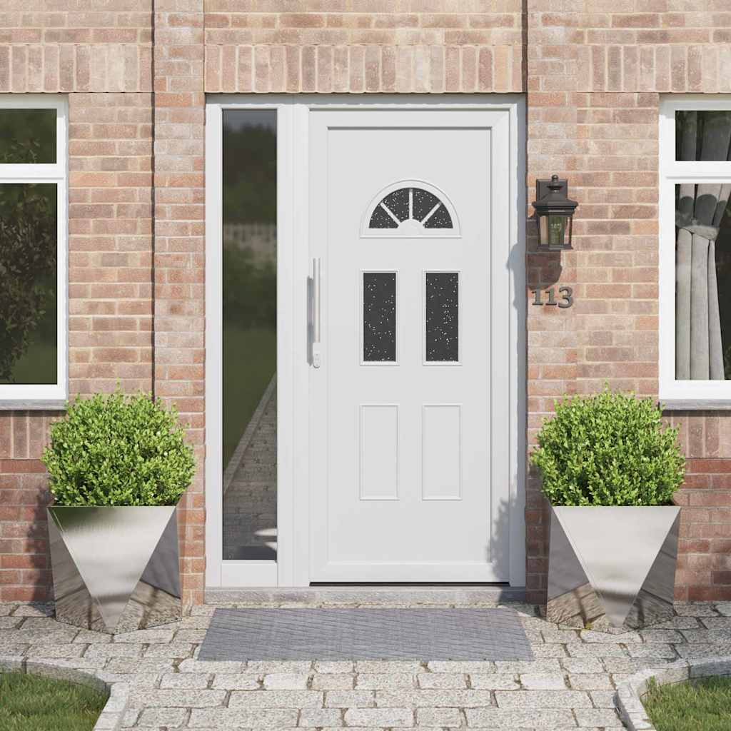 vidaXL Pflanzkübel 2 pcs Silber 50 x 50 x 50 cm Edelstahl