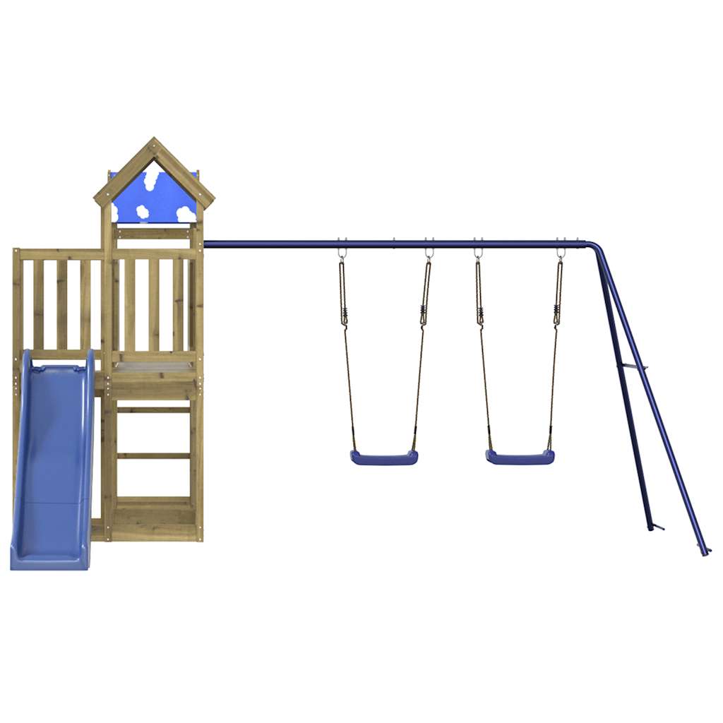 vidaXL Spielturm Imprägniertes Kiefernholz - Image 3