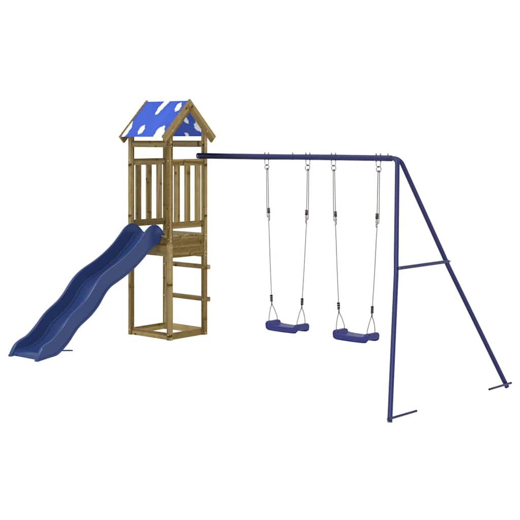 vidaXL Spielturm Imprägniertes Kiefernholz - Image 3