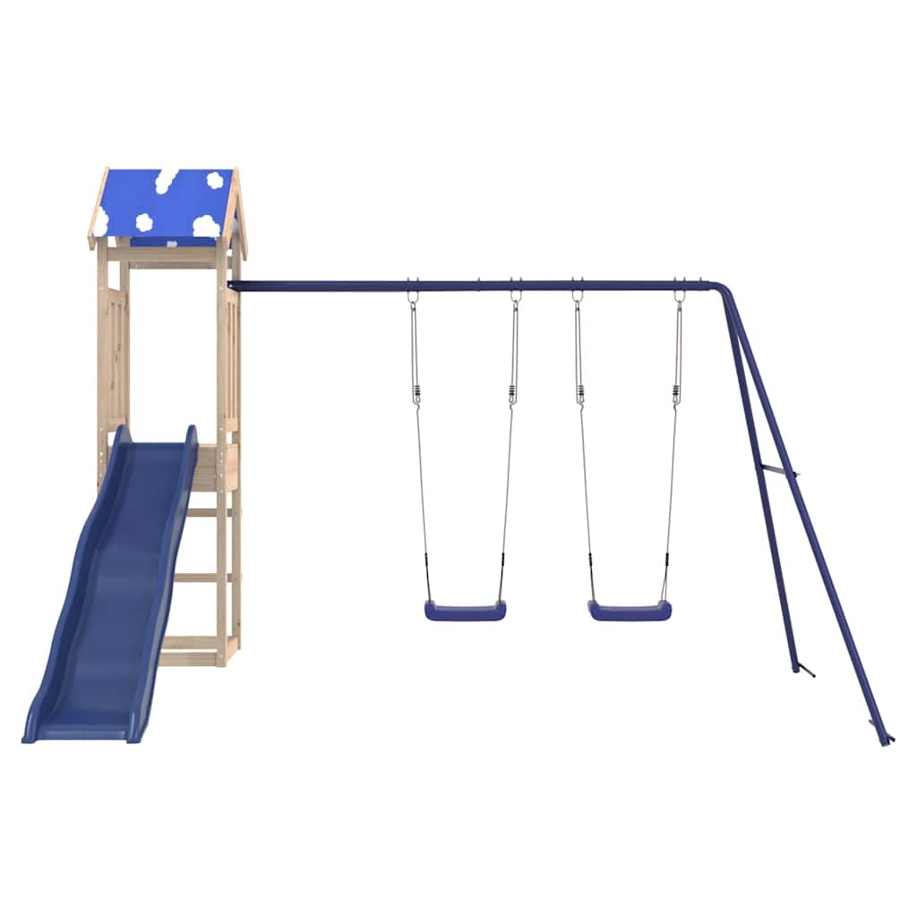 vidaXL Spielturm Massivholz Kiefer - Image 4