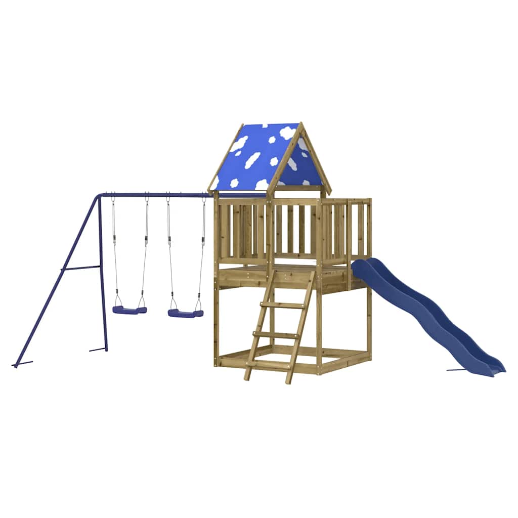 vidaXL Spielturm Imprägniertes Kiefernholz - Image 3