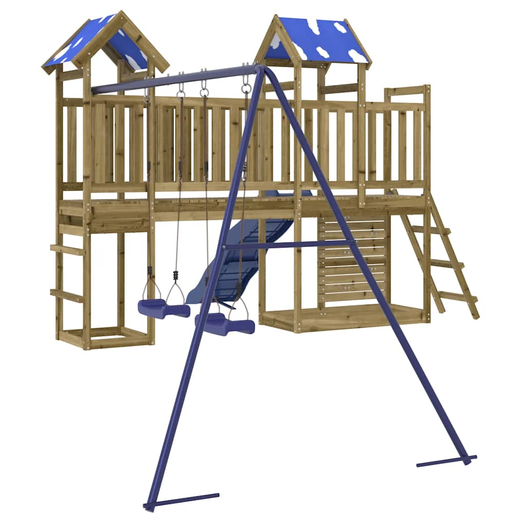 vidaXL Spielturm Imprägniertes Kiefernholz - Image 3