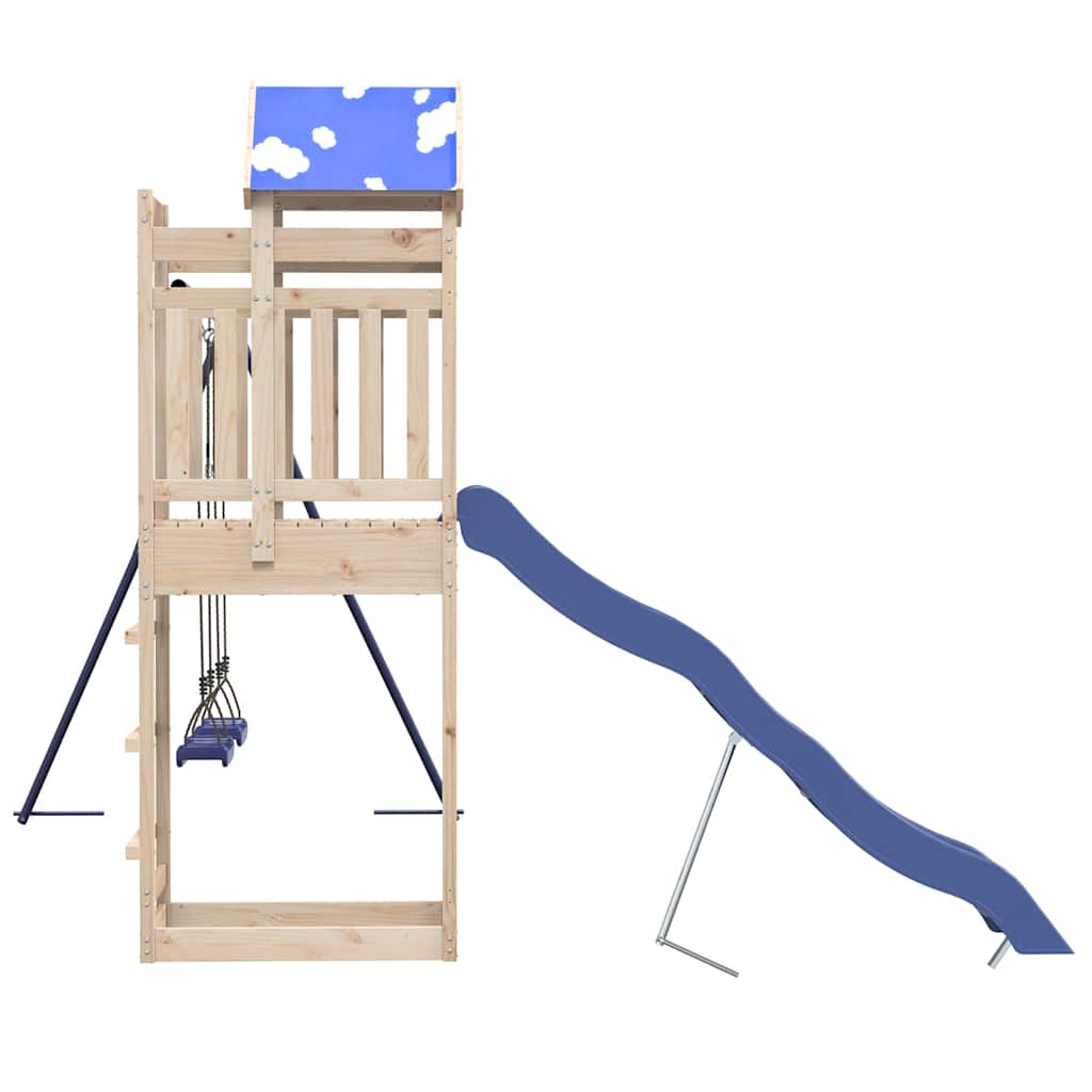 vidaXL Spielturm Massivholz Kiefer - Image 5