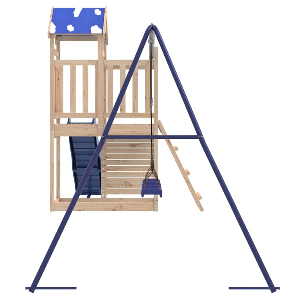 vidaXL Spielturm Massivholz Kiefer - Image 5