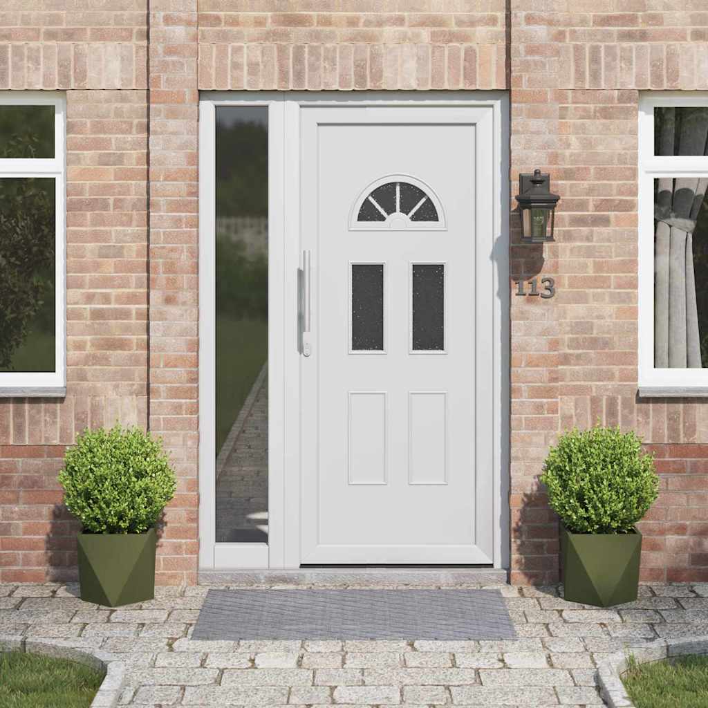 vidaXL Pflanzkübel 2 pcs Olive Grün 30 x 30 x 30 cm Stahl