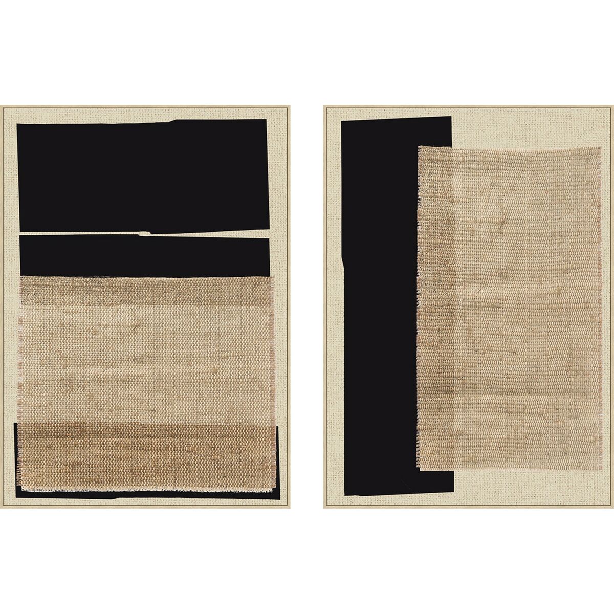 Tela Home ESPRIT polistirene Tela 103 x 4,5 x 143 cm
