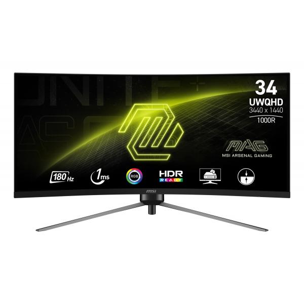 Monitor MSI 345CQR 34" UltraWide Dual Quad HD 50 - 60 Hz 180 Hz