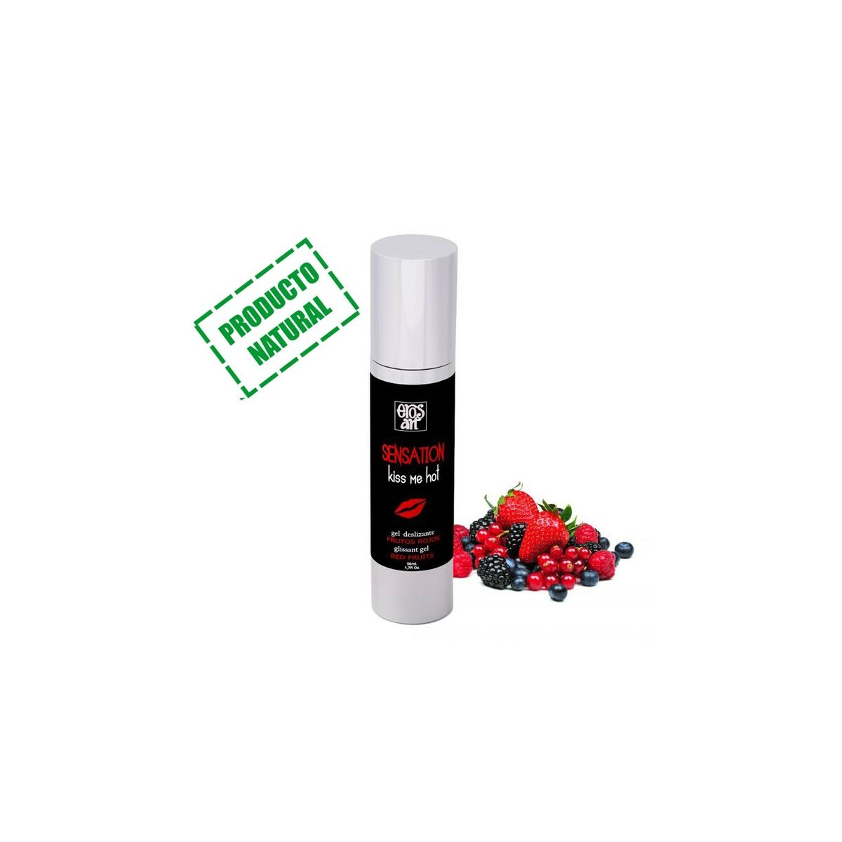 Gioco Erotico Eros-Art Rosso 50 ml Frutti rossi
