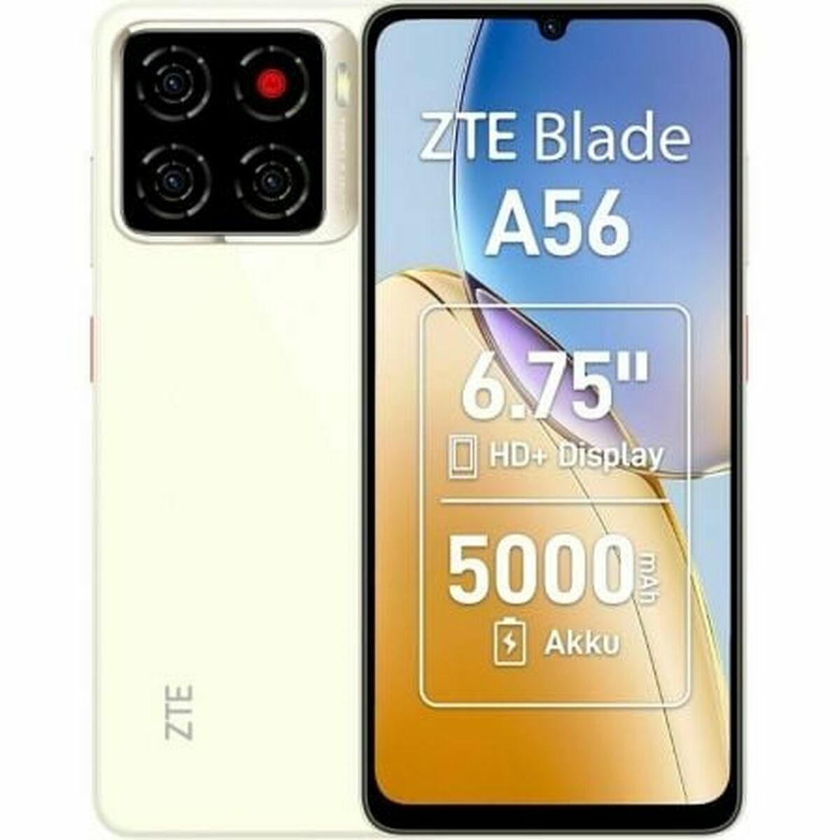 Smartphone ZTE Blade A56 Octa Core 4 GB RAM 64 GB Oro 6,75"