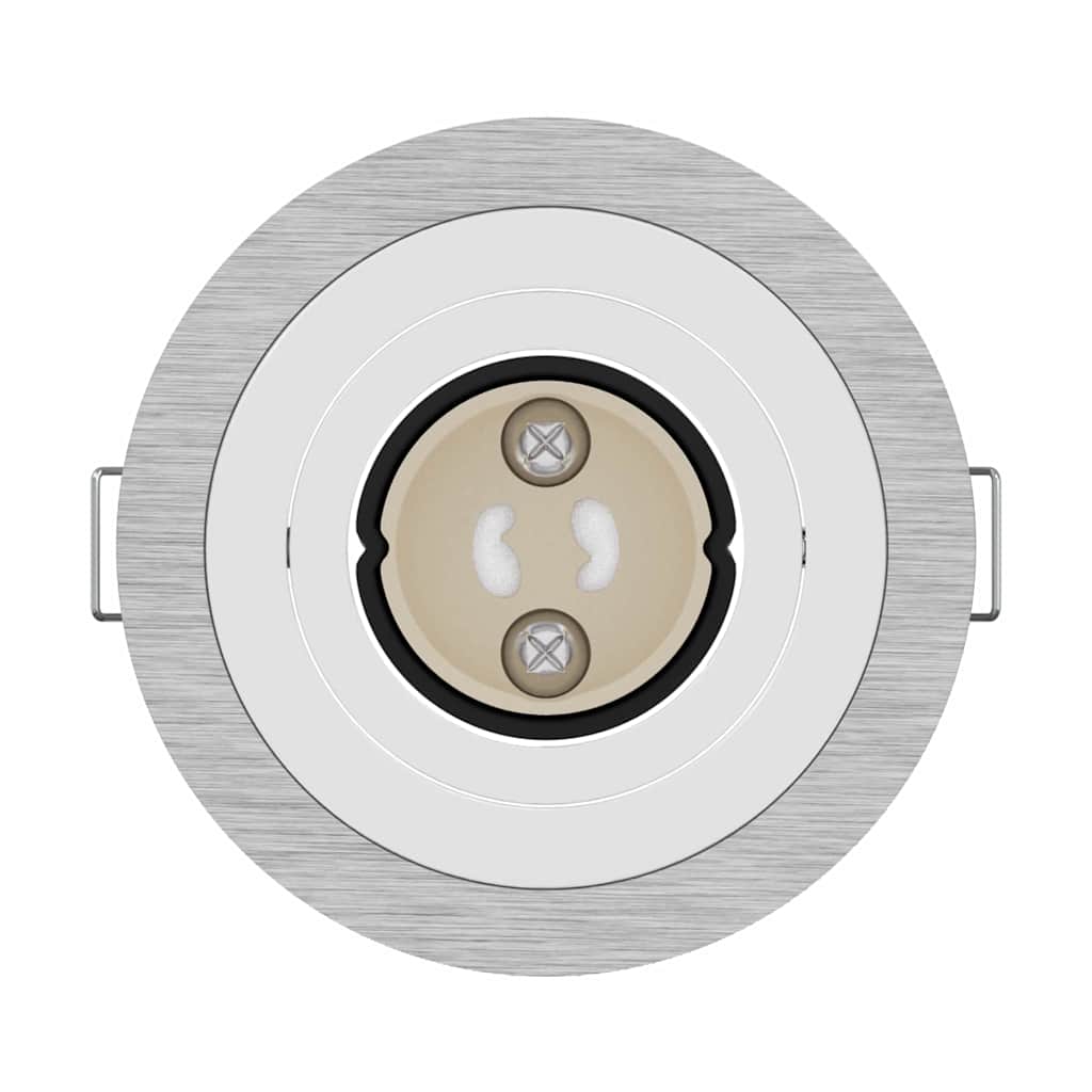 vidaXL Spotlights avec des projecteurs Argent 9 x 9 x cm Aluminium - Image 6