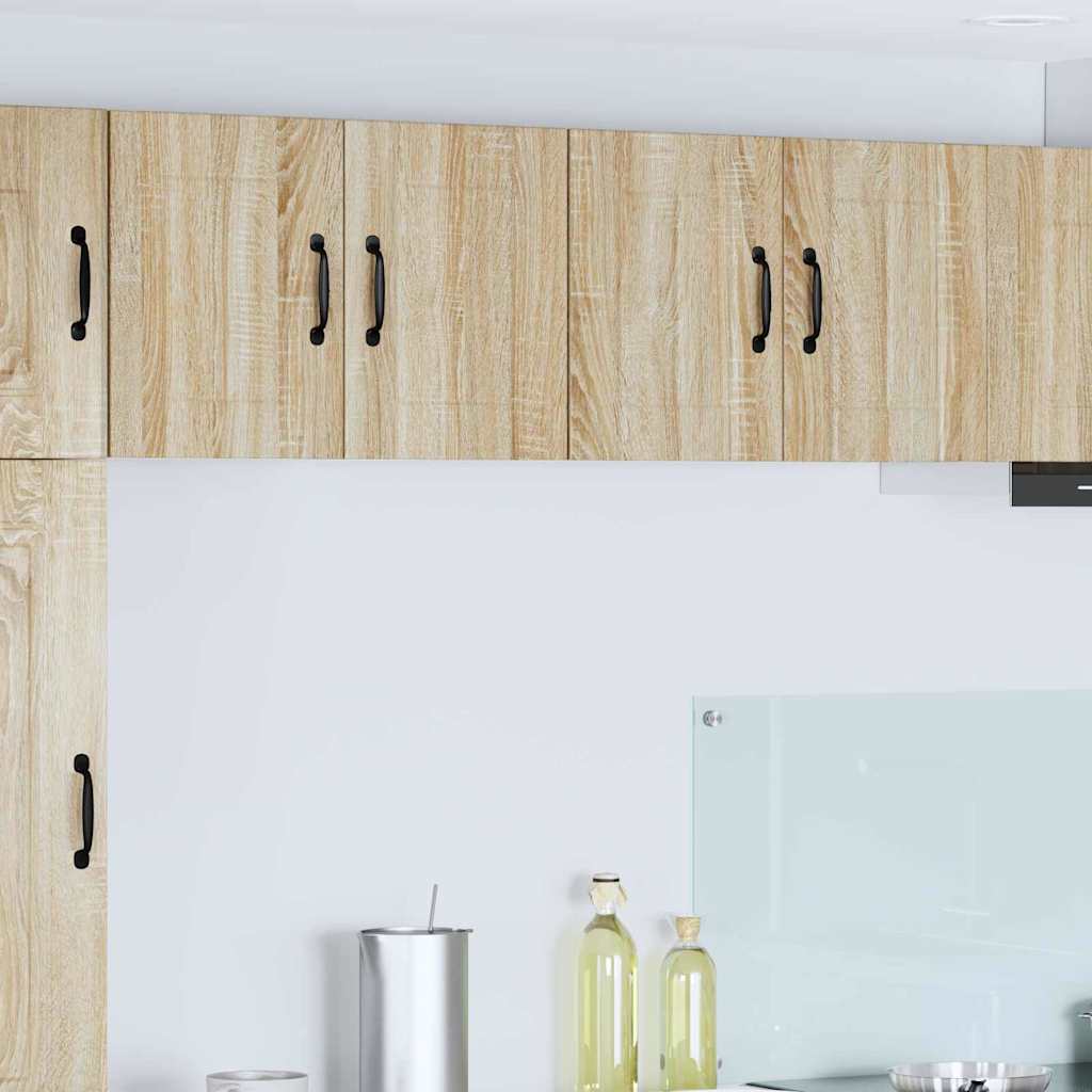vidaXL Küchenwandschränke mit Regal 2 pcs Sonoma-Eiche 60 x 31 x 40 cm