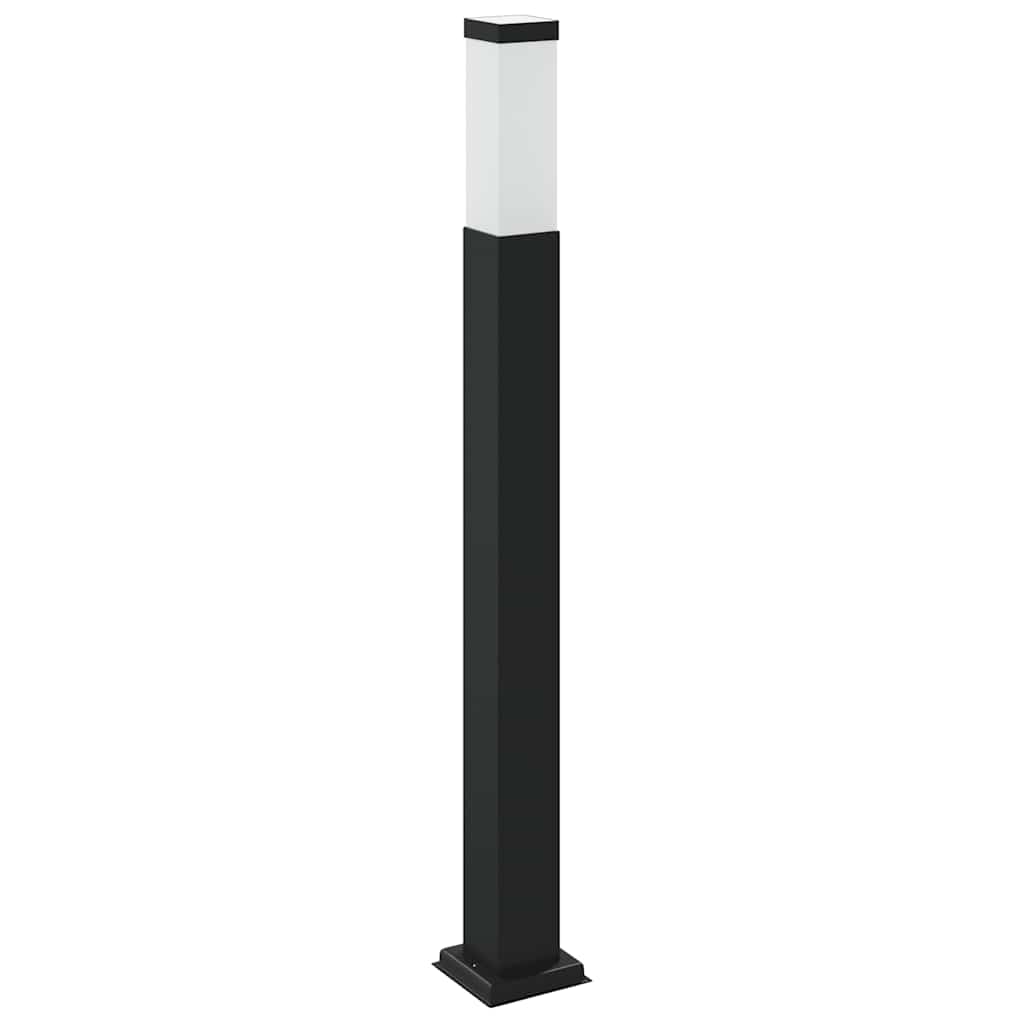 vidaXL Pollerleuchte mit Sensor 80 cm Schwarz IP44 - Image 5