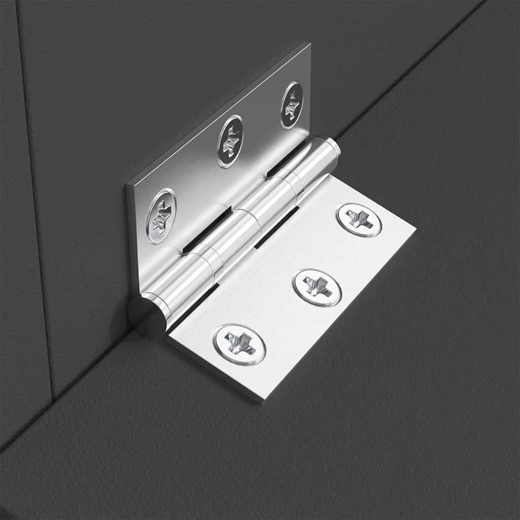 vidaXL Schweinfutterspender Schwarz 82 x 51 x 91,5 cm - Image 6