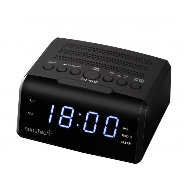 Auricolari Sunstech FRD35UBK Azzurro Nero Moderno