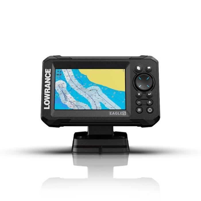 Ecoscandaglio Gps Combinato - Lowrance - Eagle 5 - Con Trasduttore Slipshot hd