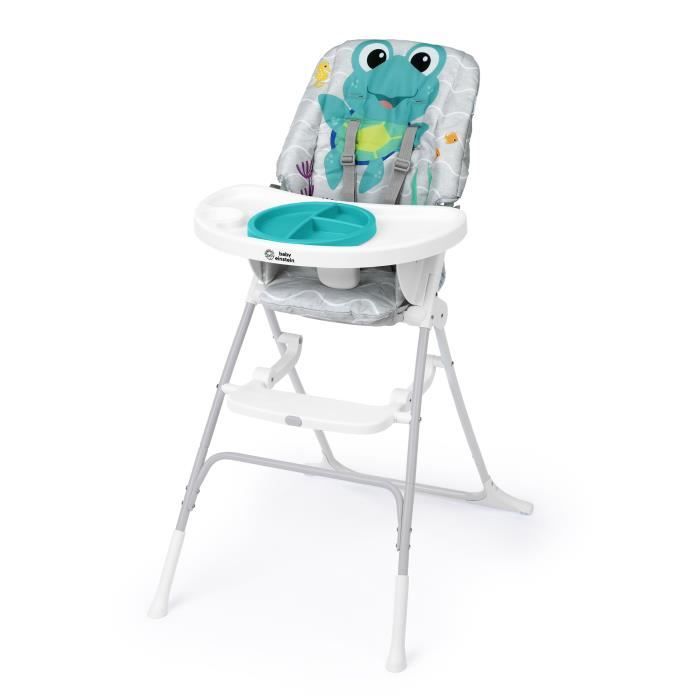 Seggiolone Baby Einstein Neptune Per Bambini Dai 6 Mesi Ai 3 Anni, Completo Di: Tappetino Per L'acqua, Piastra Di Sicurezza, Vassoio E Tasca Portaogg