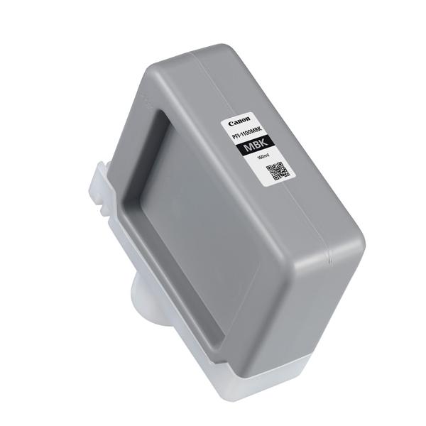 Canon PfI-1100 Mbk - 160 Ml - Nero Opaco - Originale