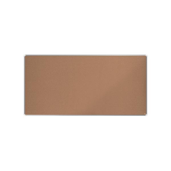 Nobo Premium Plus Bacheca Per Appunti Interno Marrone Alluminio (nobo 1915185 Premium Plus Cork Notice Board 2000x1000mm)