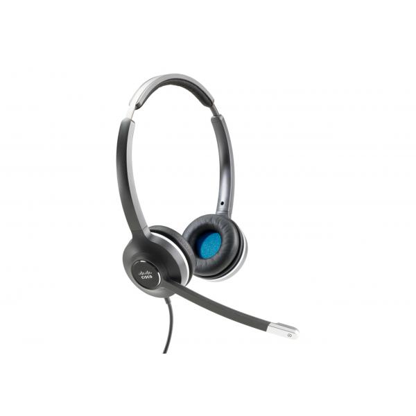 Cisco 532 Auricolare Cablato A Padiglione Ufficio Nero, Grigio (cisco 532 Wired Dual - Headset - ON-Ear - Wired - For Ip Phone 6841, 6851, 7821, 7841