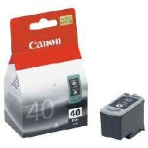 Canon Cart Ink Nero PG-40 Per Pixma Ip1600/2200 Mp150/170/450 Pp355