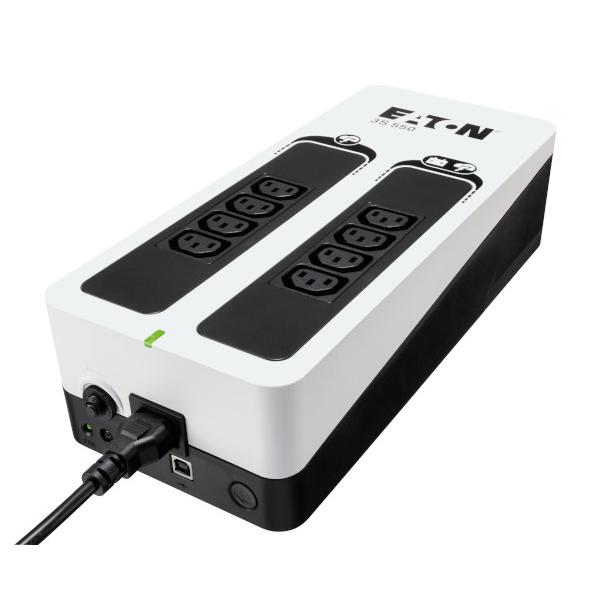 Eaton 3s550i Gruppo Di Continuità [ups] Standby [offline] 0,55 Kva 330 W 8 Presa[e] Ac (eaton 3s 550 - Ups - 220-240 V C.a. V - 330 Watt - 550 Va - 1