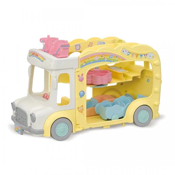 Sylvanian Families 5744 - L'autobus E Il Suo Parco Giochi