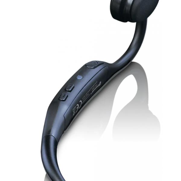 Cuffie Bluetooth A Conduzione Ossea Lenco HbC-200gy - Fino A 8 Ore Di Durata Della Batteria - Impermeabili - Batteria Ricaricabile Integrata - Image 4