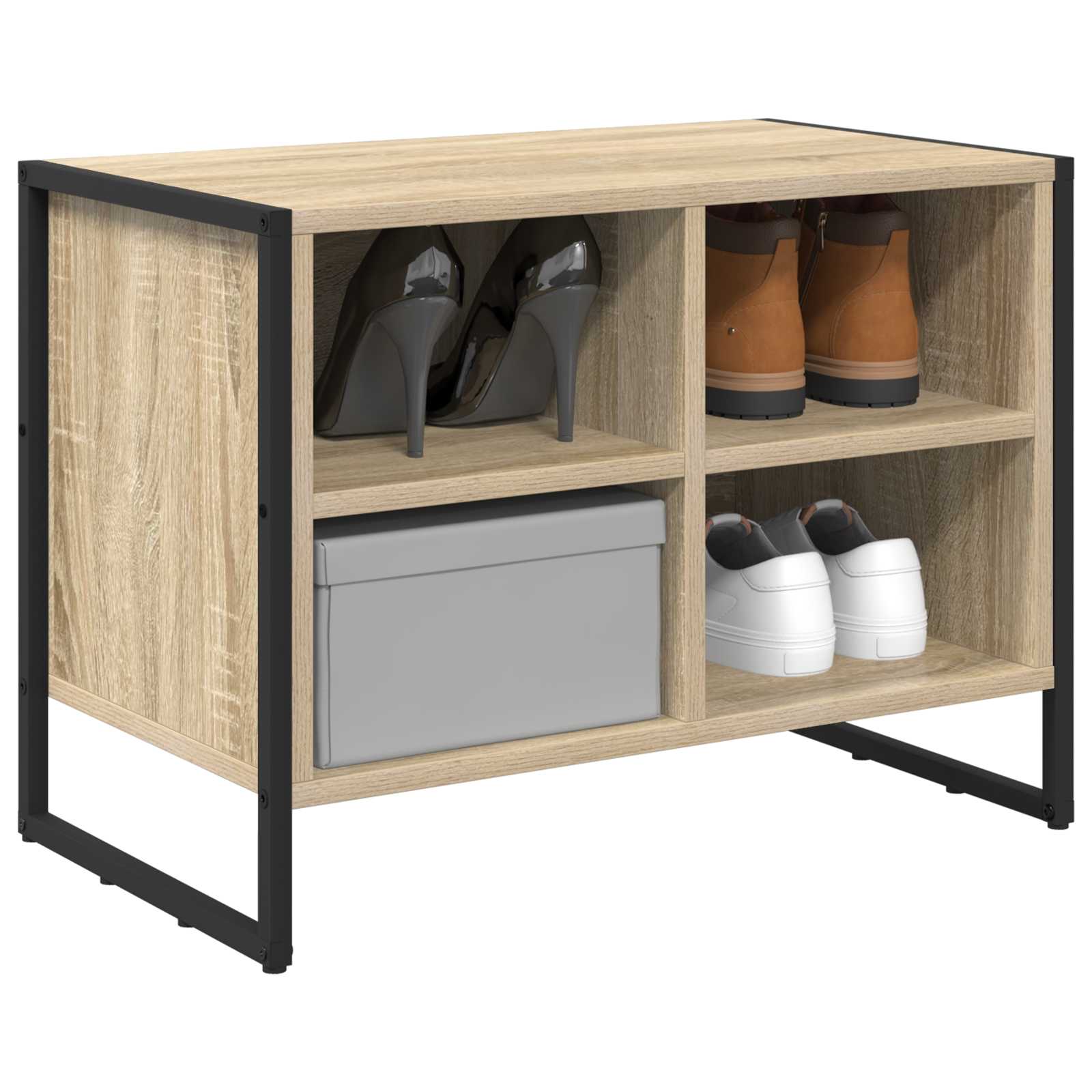 Mobile Per Scarpe Sonoma 60 X 35 X 44 Cm Legno Multistrato - Image 3