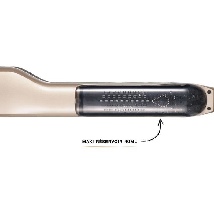 Saint Algue 3992 - Scatola Demeliss Titanium: Piastra Steam + Trattamento Elixir Ritual Shine 50ml - 150°c A 230°c - Auto Stop - Image 5