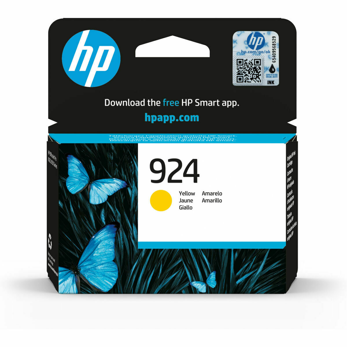 Toner Originale Hp 4k0u5ne Giallo