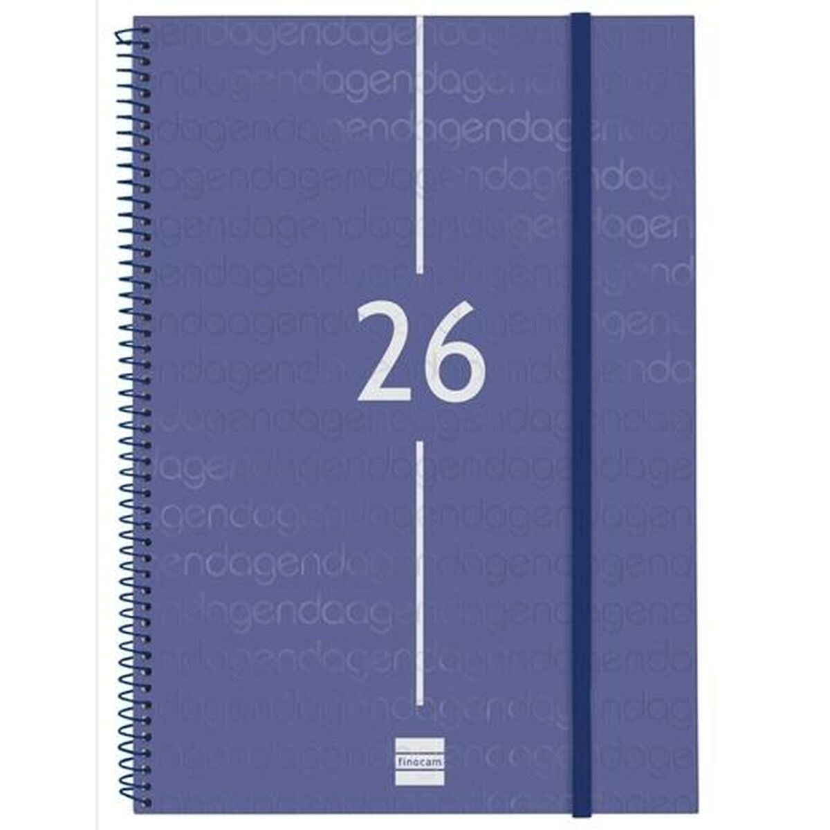 Agenda Finocam Year Azzurro A4 21 X 29,7 Cm 2026