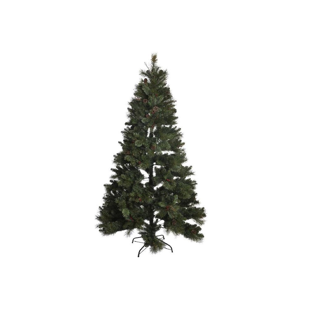 Albero Di Natale Dkd Home Decor Verde Pvc Plastica 135 X 135 X 225 cm