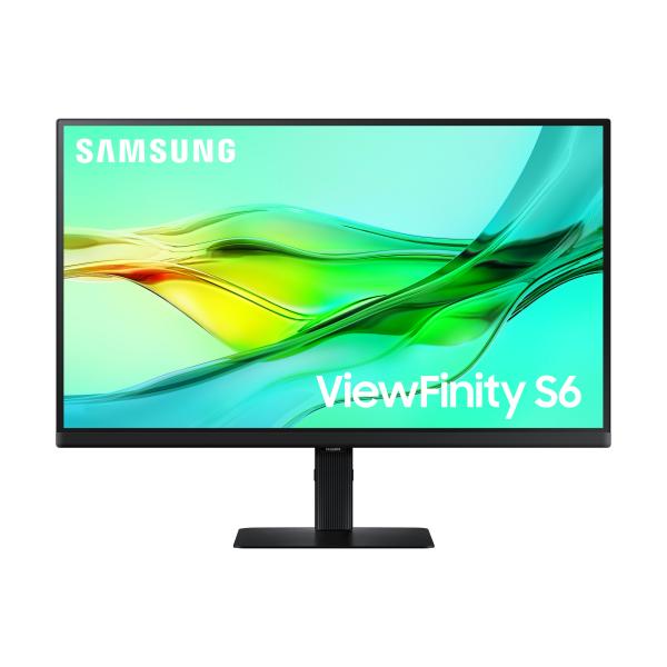 Samsung Monitor 27 Led Ips 16:9 Qhd 5ms 350 Cdm, Pivot, UsB-C Dock, Dp/hdmi, Viewfinity S6 S27d60u