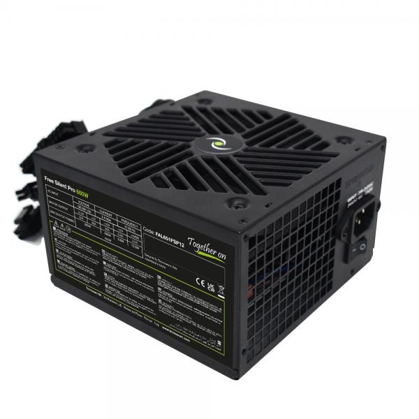 Tecnoware Psu Free Silent Pro 650 (fal651fsp12) -  Alimentatore 650w Con Ventola Silenziosa 12 cm