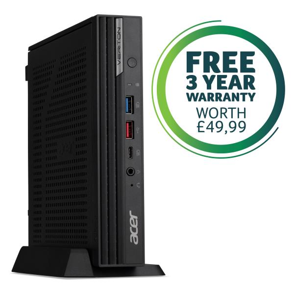 Acer Veriton N Vn6710gt Intel® Core™ I5 I5-13500t 8 Gb Ddr4-Sdram 512 Gb Ssd Windows 11 Pro Mini Pc Nero (vn6710gt I5-13500t 8gb/512gb W11p) - Versio