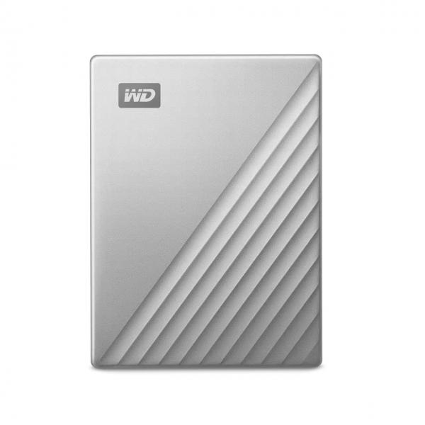 Western Digital My Passport Wdbgkc0060bsL-Wesn Disco Rigido Esterno 6 Tb 2.5 Usb TipO-C 3.2 Gen 1 [3.1 Gen 1] Argento (hdd Ext 6tb My Passport For ma