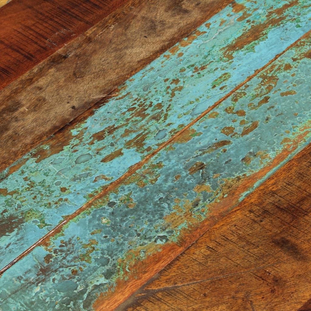 Piano Tavolo Rotondo 60 Cm 15-16 Mm In Legno Di Recupero - Image 5