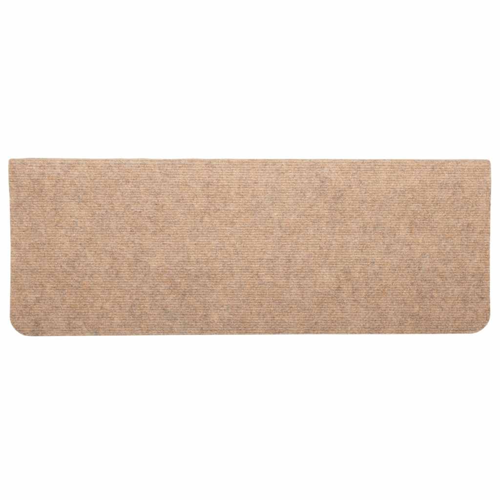 Tappetini Autoadesivi Per Scale 30 Pz Beige 65x24,5x3,5 cm - Image 5