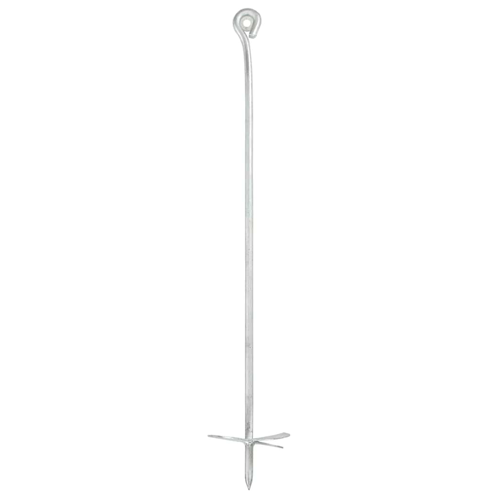 Ancoraggi A Terra 6 Pz 10x60 Cm In Metallo Zincato