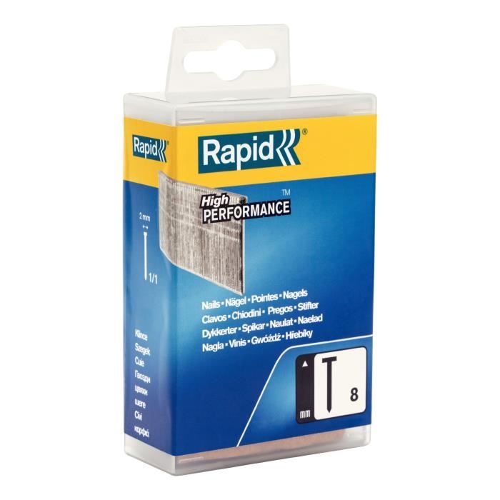 Chiodi Zincati Rapid - Filo Sottile - N. 8/15 mm