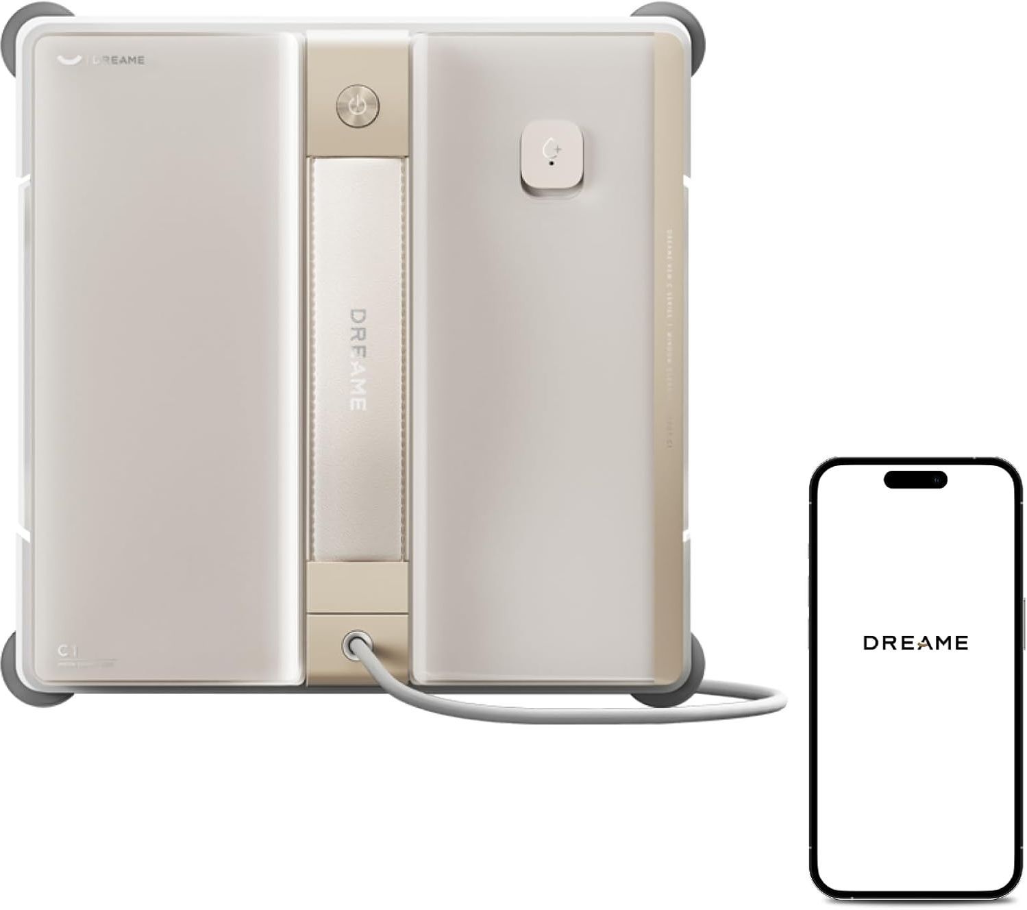 Dreame C1 - Robot Lavavetri - Protezione E Sicurezza Affidabili - Tecnologia Cornerclean - Pulizia A Umido Accurata