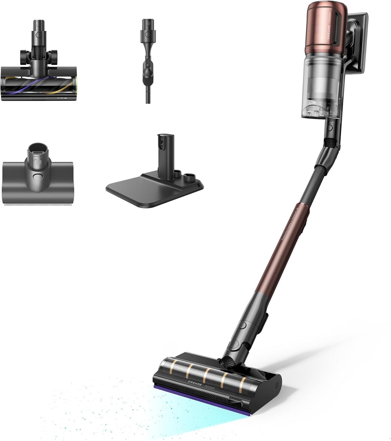 Dreame V30 - Aspirapolvere A Batteria - Pulizia Bordi 0 Mm - Potenza 330 Aw - Filtrazione 99,99%