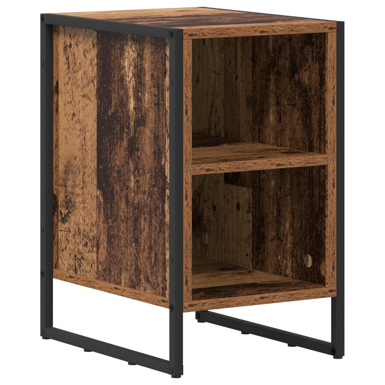 Comodino 2 Pcs Legno Vecchio 39.5 X 30 X 50 cm - Image 5