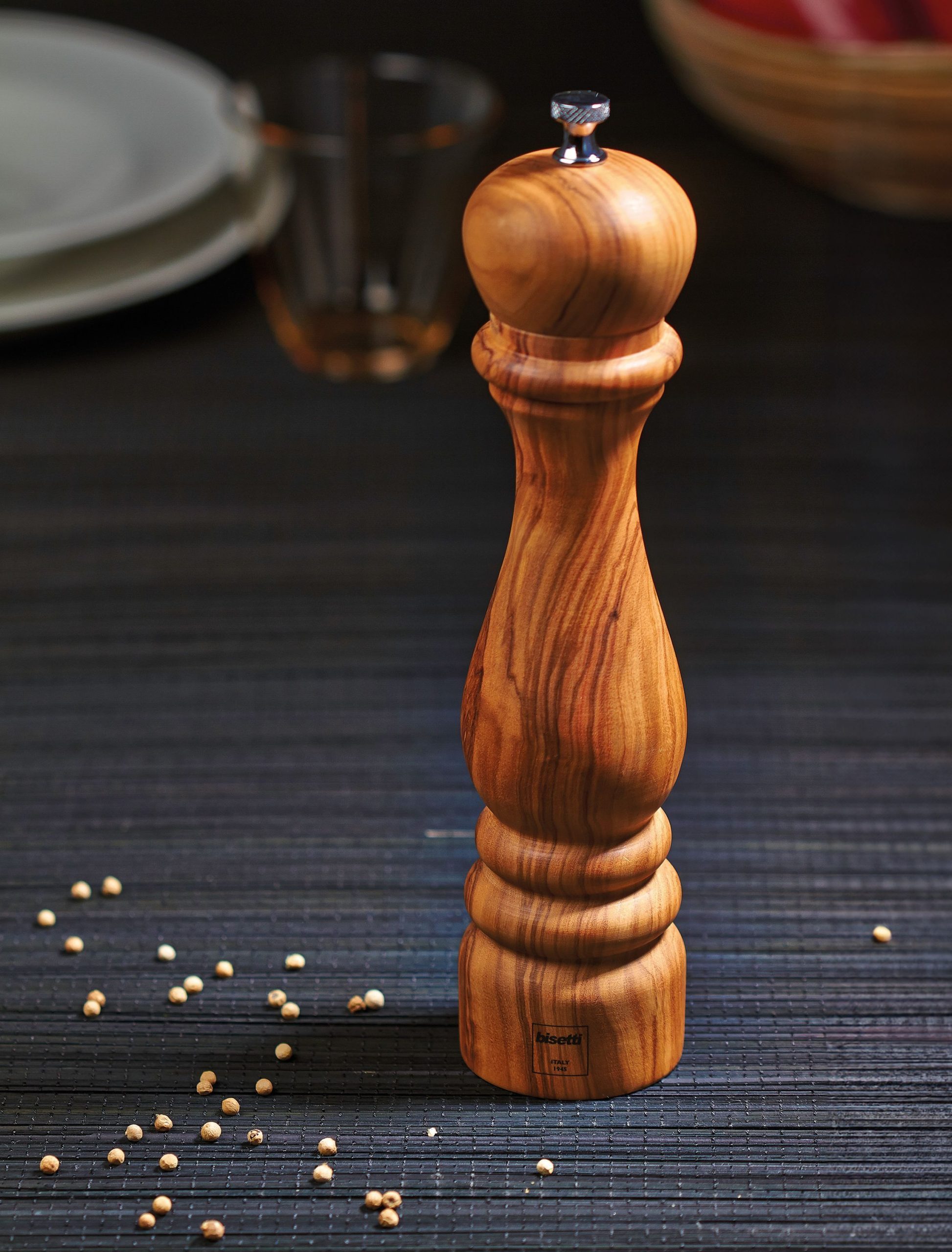 Macina Sale - Bisetti - Roma - 25 Cm - Noce