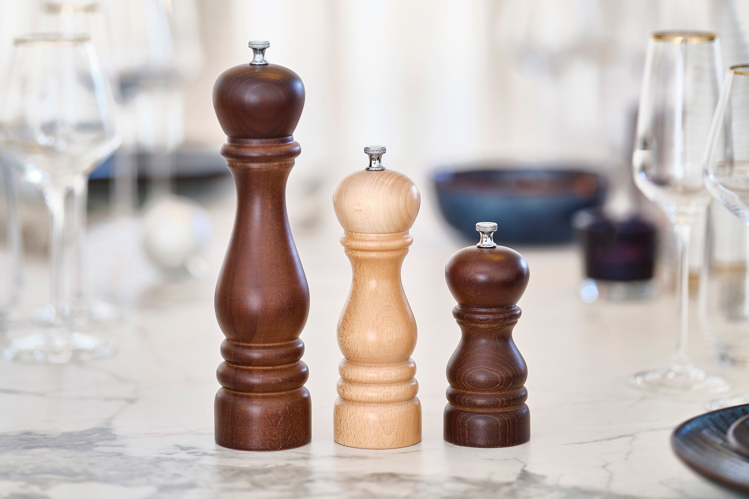 Macina Sale - Bisetti - Roma - 13 Cm - Noce