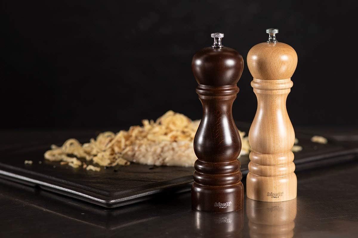 Macinapepe - Bisetti - Roma - 13 Cm - Noce