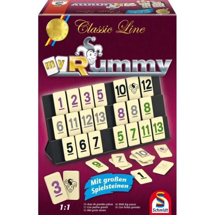 Schmidt E Spiele Gioco Da Tavolo - Myrummy
