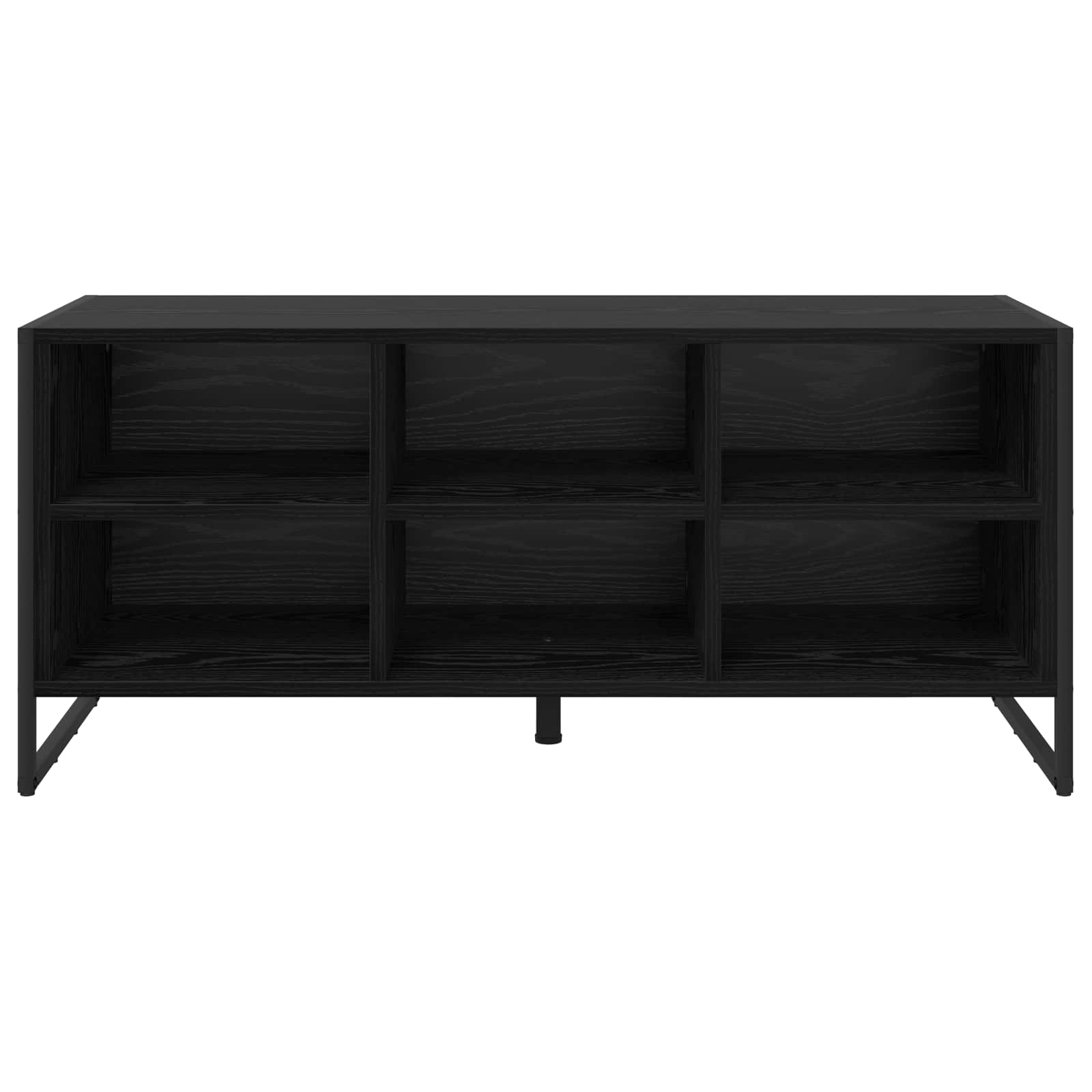 Mobile Per Scarpe Rovere Nero 60 X 35 X 44 Cm Legno Multistrato - Image 5