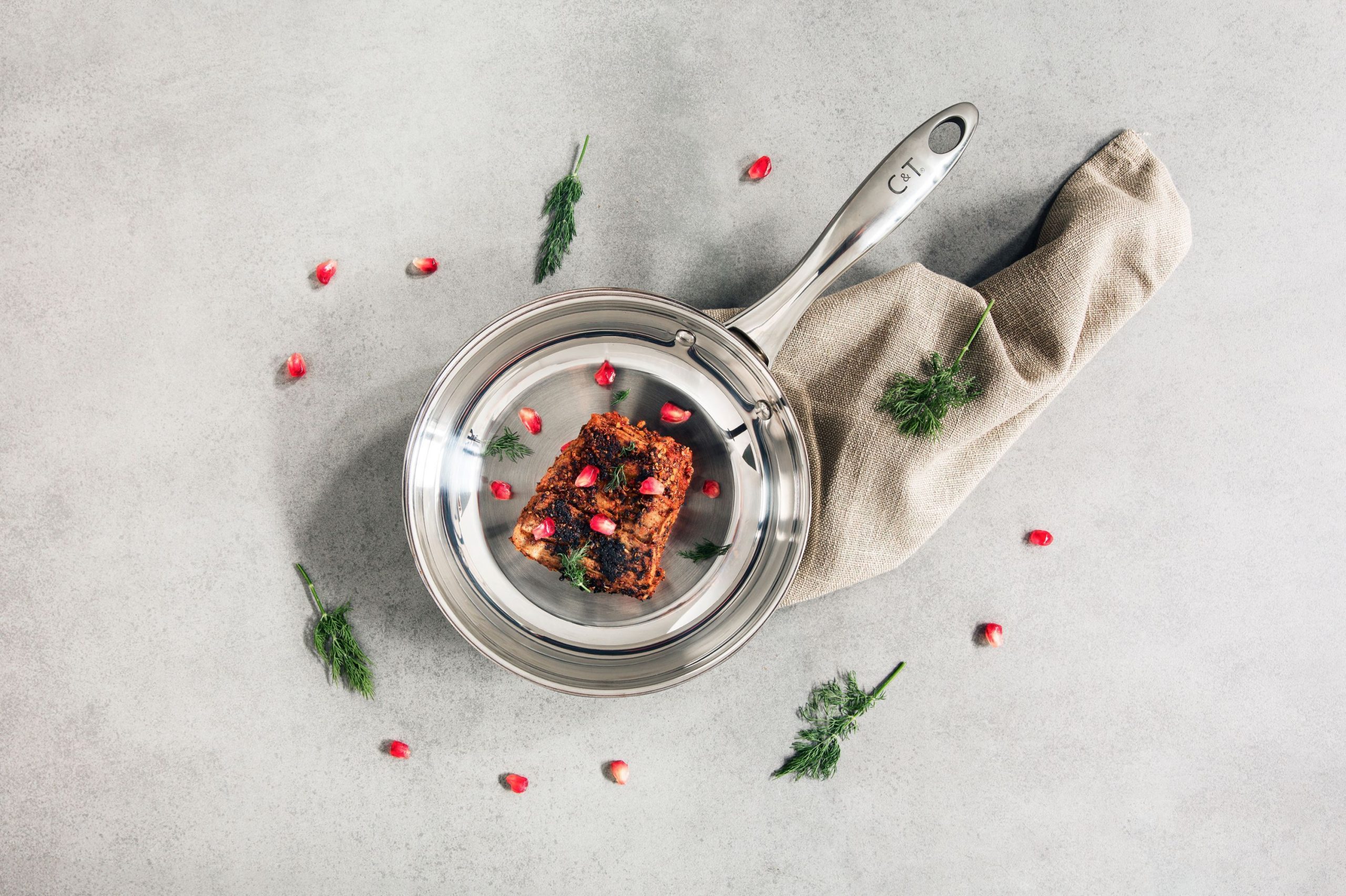 Padella - Cosy & Trendy - Classic - Acciaio Inox - Ø20 Cm - Adatta A Tutti I Piani Cottura, Inclusa L'induzione